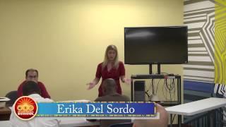 Traffic Reporter Erika Del Sordo visits Miami Media School