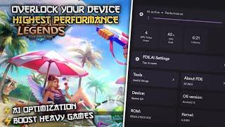 Android Real Overlocking | Boost Heavy Games | Performance Mode Using FDE.AI Pro - RC Modz