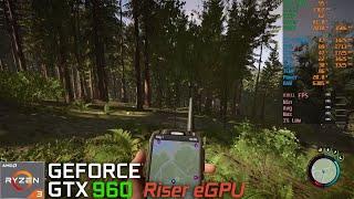 Sons of the Forest | Ryzen 3 3200U + GTX 960 | Riser eGPU