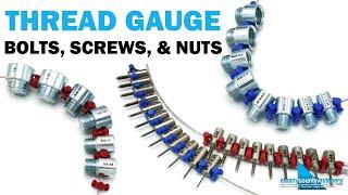 Thread Gauges for Measuring Sizes of Screws, Nuts, & Bolts | Fasteners 101