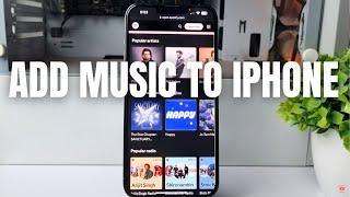 How to Add Music to My iPhone 13 Pro Max