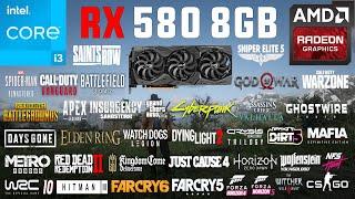 RX 580 8GB Test in 50 Games in 2022