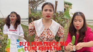 Tổng Hợp Video siêu hài hước , cười vỡ bụng | Rình chộm dưa ??Con cháu có hiếu| Thủy Mít|