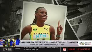 Caribbean sweeps Women's 100m at World U-20 Champs | SportsMax Zone