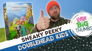 Doublehead Kids Card Game - Sneaky Peeky!