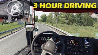 3 HOUR (215 KM) DRIVING | EURO TRUCK SIMULATOR 2 | PXN V9 GAMEPLAY