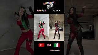 In our trending dance track Dead pool 3, Dilara challenges the country Italy!