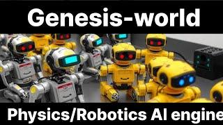 Genesis : Physics Generative AI Engine for Robotics Simulation