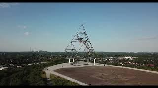 Tetraeder (Bottrop)  Drone Aerial 4K | Who sees the Zeppelin