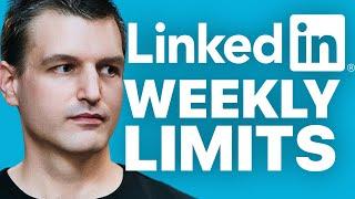 What is the weekly invitation limit on LinkedIn? (Connection requests & Spam crackdown) | Tim Queen