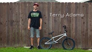 Terry Adams Flatland BMX Bike Check