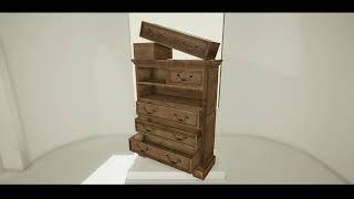 Unity Asset Chest-of-drawers