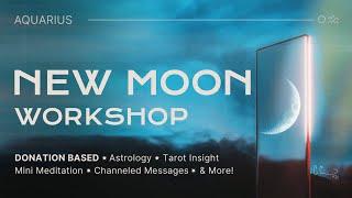  New Moon in Aquarius (Pay What You Can)