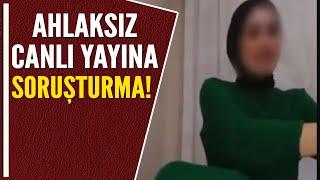 ÇOCUĞU YANINDAYKEN CANLI YAYIN AÇTI!