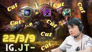 iG.JT - Timbersaw OFFLANE - CUT EVERYTHING BEYOND GODLIKE [Dota 2 Pro Highlight]