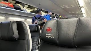 Air Canada Boeing 737-8 MAX | Preferred Economy Seat | Full Review