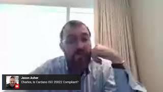 Charles Hoskinson on  Is Cardano ISO 20022 Compliant