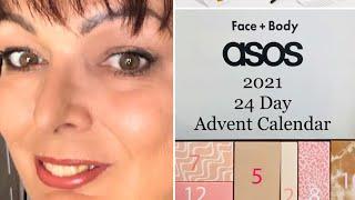 ASOS Advent Calendar 2021 unboxing & review. #ASOS #Adventcalendar #unboxing #beautybox