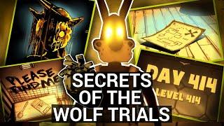 BATDS: The Wolf Trials - All New Secrets & Audio Logs Analyzed (Bendy Theories)