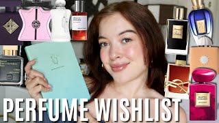 MY PERFUME WISHLIST 2024 |  Xerjoff, Initio, Amoauge, and More!