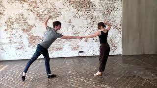 Improv West Coast Swing Semion Ovsiannikov & Maria Elizarova - Johnvitational Liberty Swing 2021