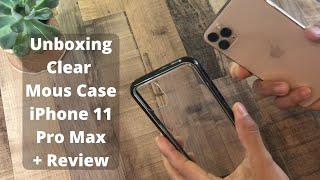 Clear Mous Case for iPhone 11 Pro Max UNBOXING + Review