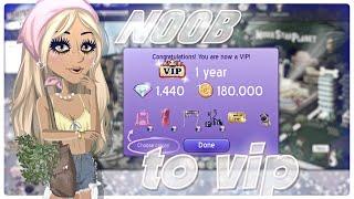 NOOB TO VIP! | New Dia pack!   Transformation for series character!