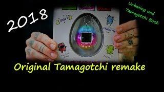 2018 Original Tamagotchi remake Unboxing/birth gen 1 (full size)