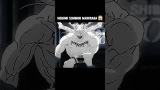 Megumi Summon Mahoraga  #megumi #megumifushiguro #gojosatoruedit #gojo #jujutsukaisen