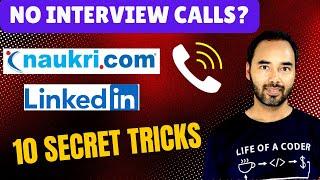 How to get Interview calls(2024) from Naukri.com, LinkedIN | IT jobs for Freshers and experienced