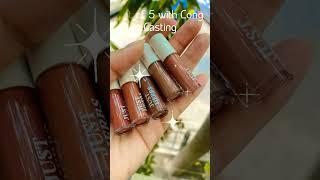 Just Herbs Ayurvedic Liquid Lipstick Kit || Affordable Lipstick Set #shorts #youtubeshorts #beauty