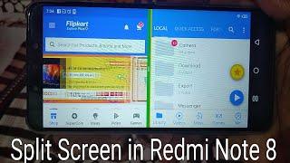 Redmi Note 8 || How To Split Screen in Redmi Note 8