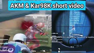 TDM ruins AKM & Kar98K challenge by MaNi - X - YT shorts you tube video .