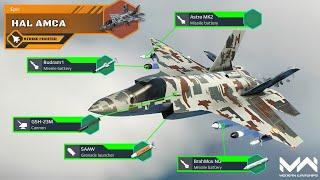 New Strike Fighter From India! HAL AMCA Full Review and Gameplay | Modern Warships