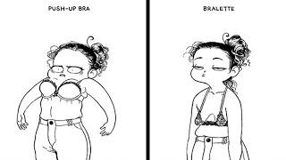 Adorable Comics Depicting The Difficulties Women Face In Daily Life | NEW #2