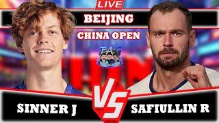 LIVE: Sinner J vs Safiullin R • Beijing Open 2024 #Sinner #Safiullin #tennis #atp #BeijingOpen