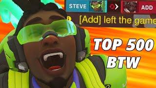 POV: DPS Lucio enters Top 500 Overwatch 2...