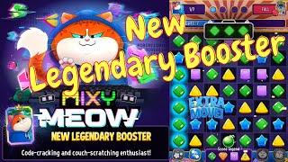 ~ New Update~ New Legendary Booster ⟪Mixy Meow⟫ Gameplay, Match Masters