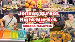 Jonker Street Night Market-Melaka Malaysia