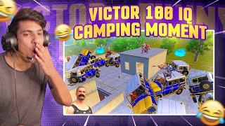 VICTOR 1000 IQ CAMPING FUNNY MOMENT IN PUBG Mobile/BGMI-PUBG FUNNY & WTF MOMENT