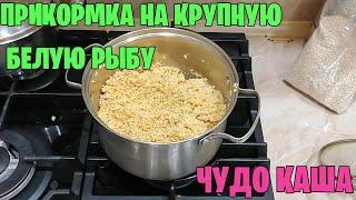 Прикормка на КРУПНУЮ белую рыбу. Результативная каша.