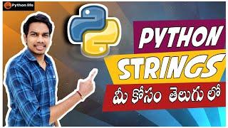 Strings and String Functions in Python Telugu