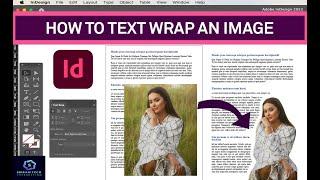 TEXT WRAP AN IMAGE | ADOBE INDESIGN