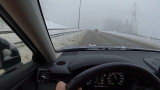 Honda HR-V e:HEV ’22 | foggy winter highway drive