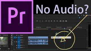 Why isn't my audio track dragging into my timeline? Adobe Premiere Pro CC | FIX