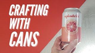 Transforming Trash: How I Break Down Soda and Beer Cans For Crafting