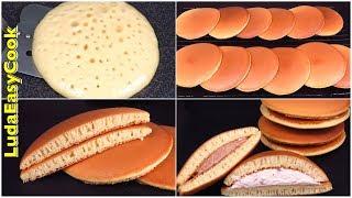 SUPER PANCAKE RECIPE Dorayaki DORAYAKI RECIPE JAPANESE COOKING #LudaEasyCook #PositiveCuisine