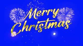 Green Screen Merry Christmas Golden Text Animation | #christmas |  #Graphicsmall