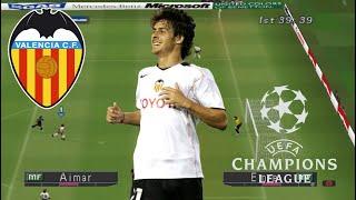 Winning Eleven - Valencia vs Inter | Champions League 2004/2005 Season