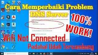 How To Fix Wifi No Internet Access | Fix DNS Server Is Not Responding